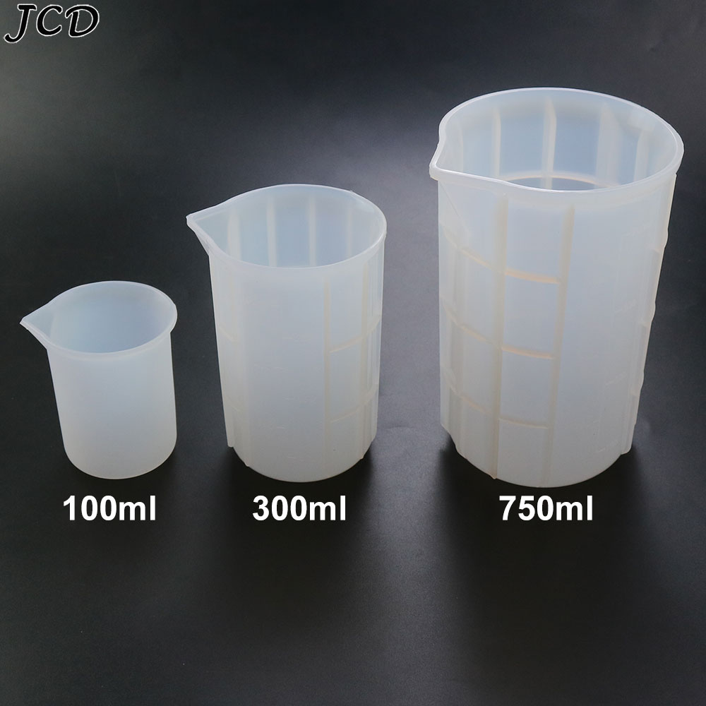 Candle Making Supplies Wholesale - JCD 100ML/300ML/750ML silikonowy kubek pomiarowy ze