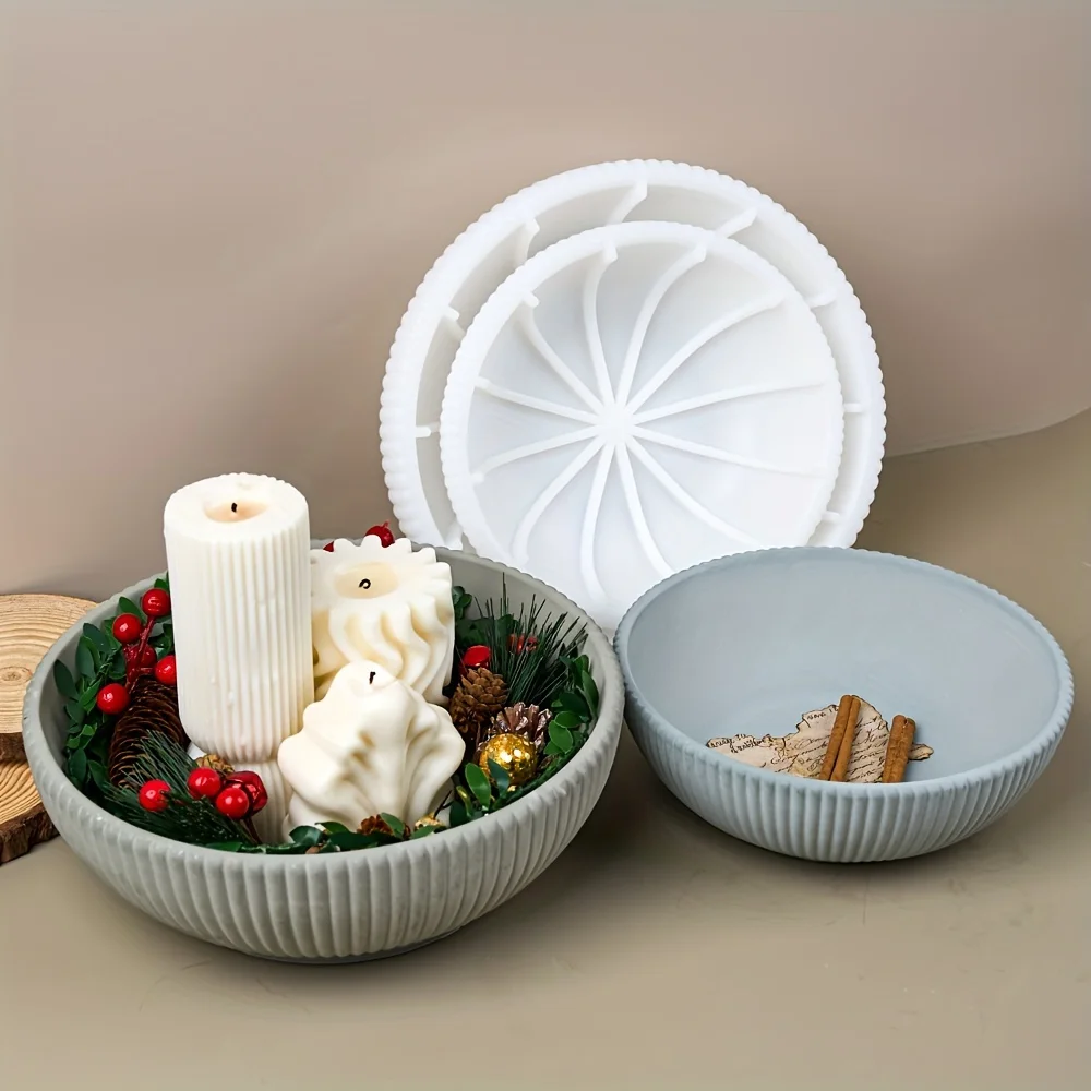 Candle Mold Silicone - Forma silikonowa 1 pierścień do żywicy