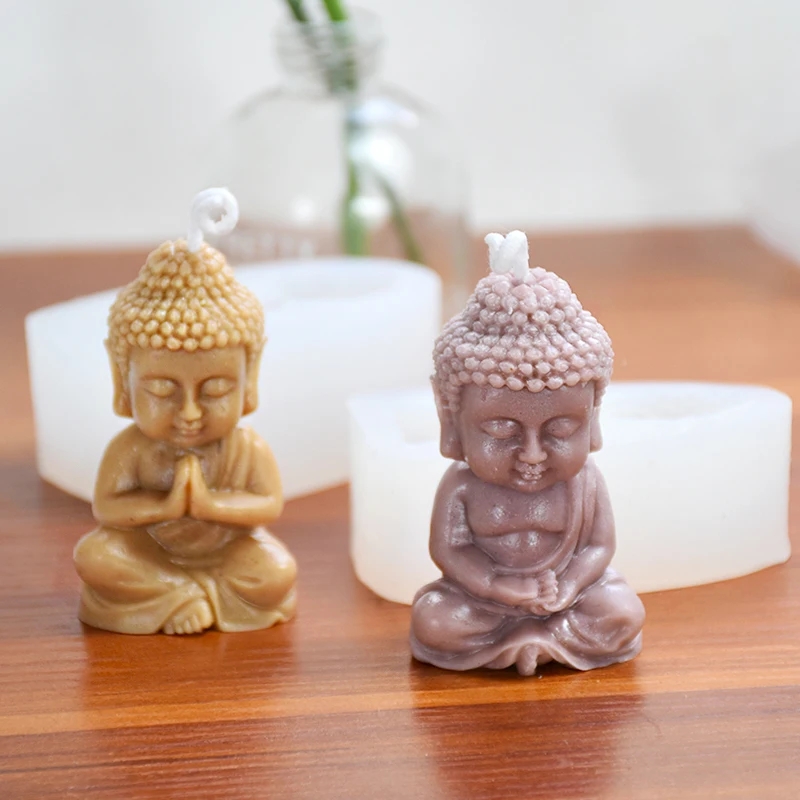 3D Budda Silikonowa forma do ś – Candle Making Process recenzja i cena