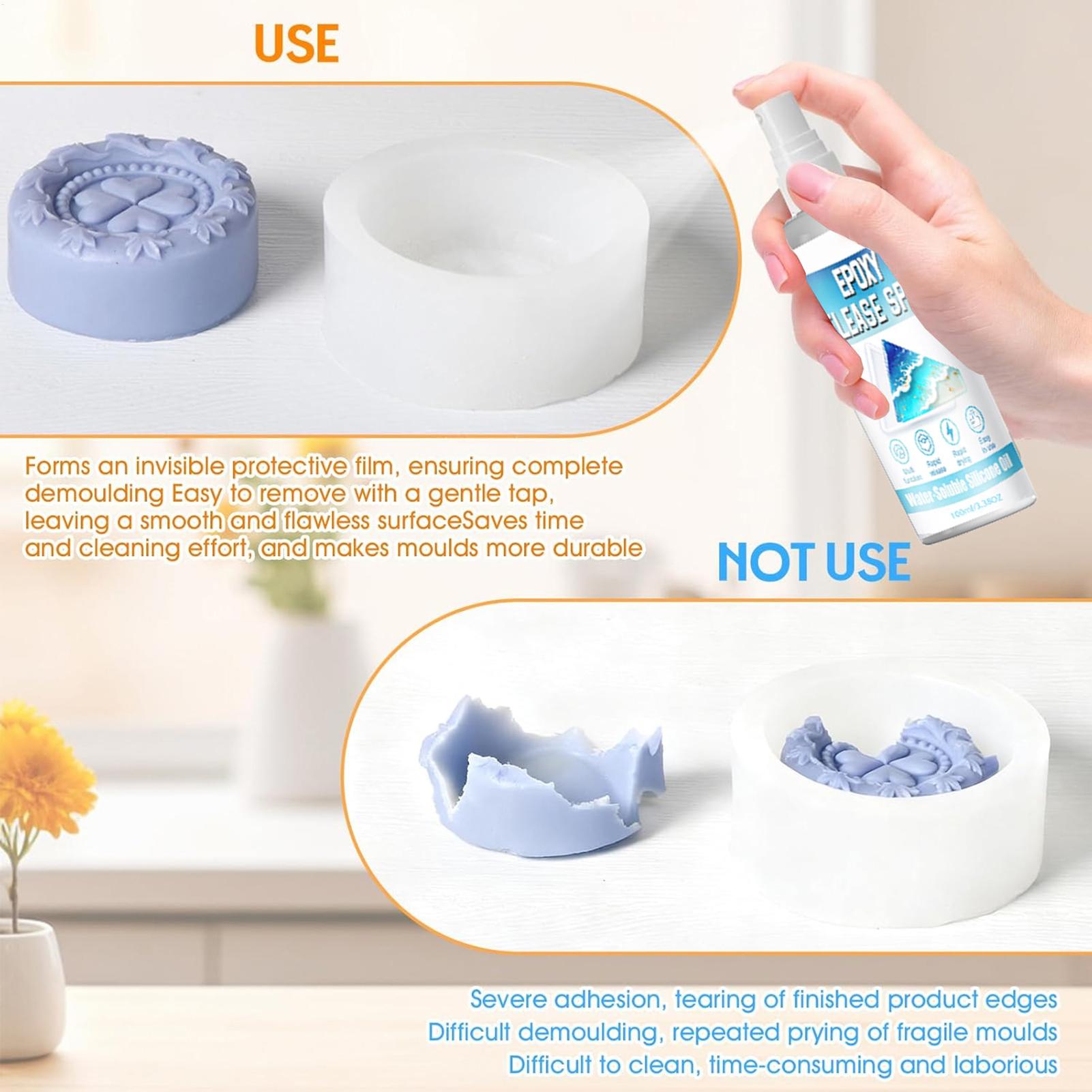 Spray silikonowy do odlewów, s – Candle Mold Silicone recenzja i cena