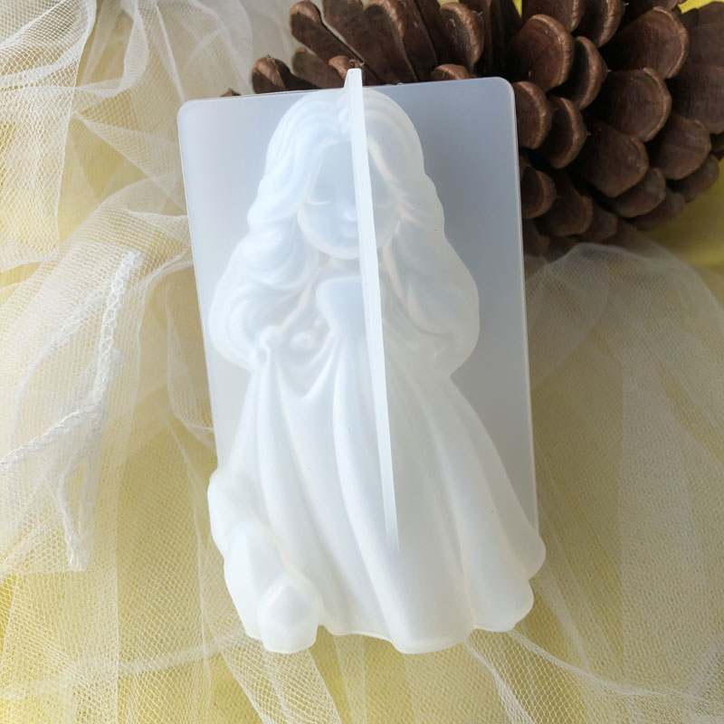 3D Cute Princess Silicone Cand – Candle Making Supplies Wholesale recenzja i cena