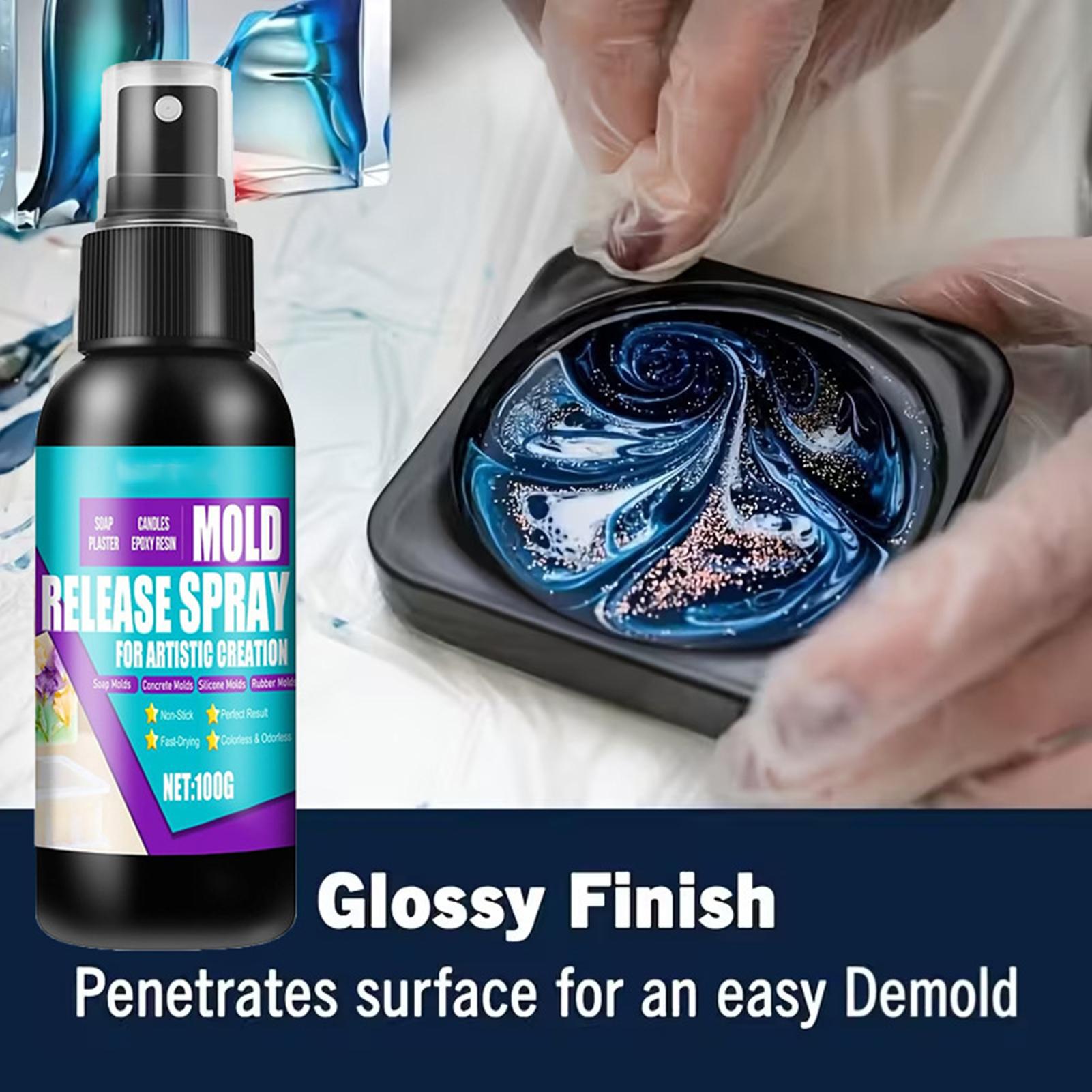 Spray do odlewów 100g, środek  – Candle Mold Silicone recenzja i cena