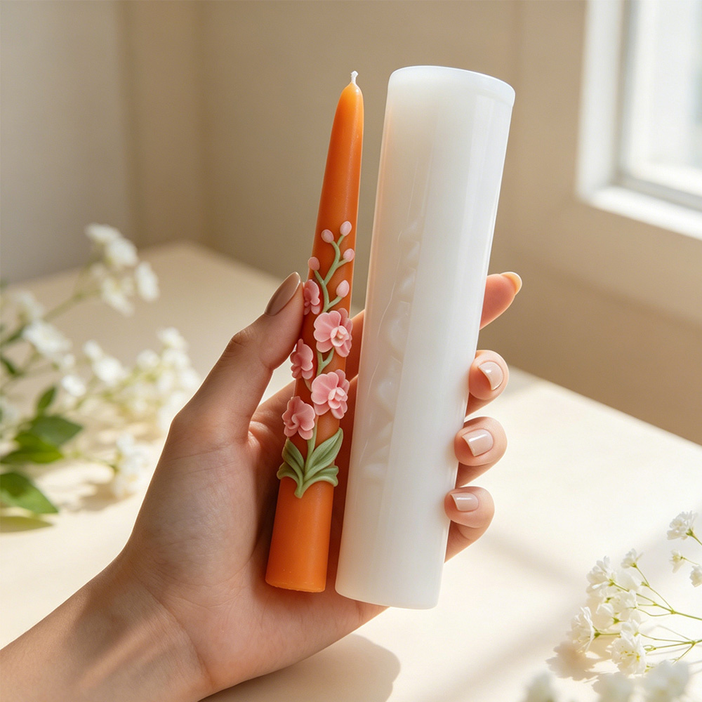 Forma silikonowa do świec w ks – Soy Wax Pillar Blend recenzja i cena