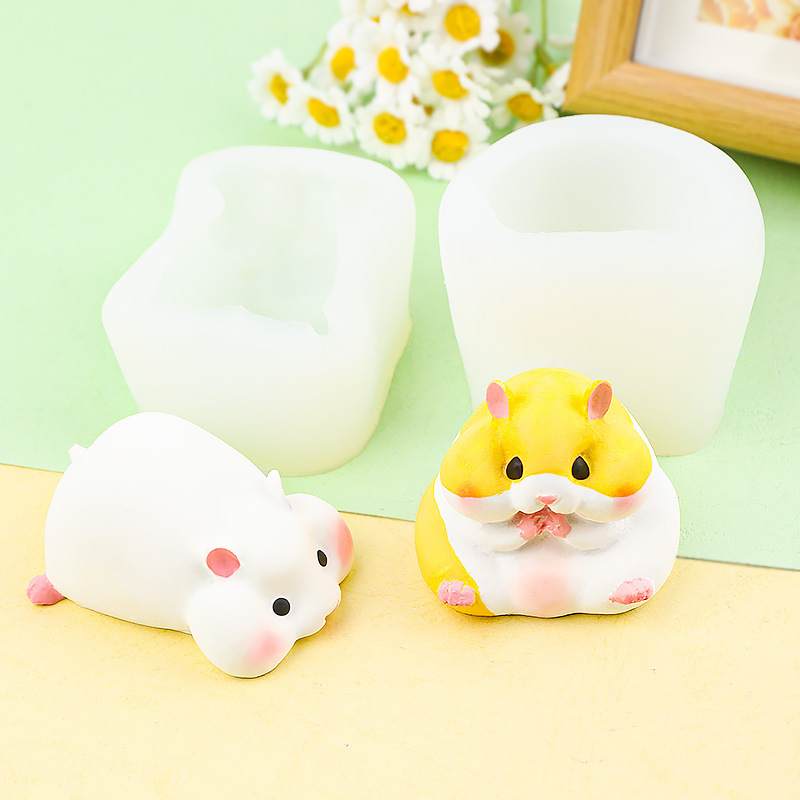 DIY śliczne chomik formy budyń – Candle Mold Silicone recenzja i cena