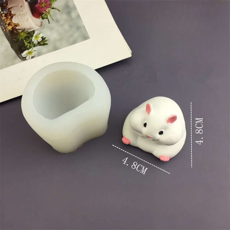 DIY śliczne chomik formy budyń – Candle Mold Silicone recenzja i cena