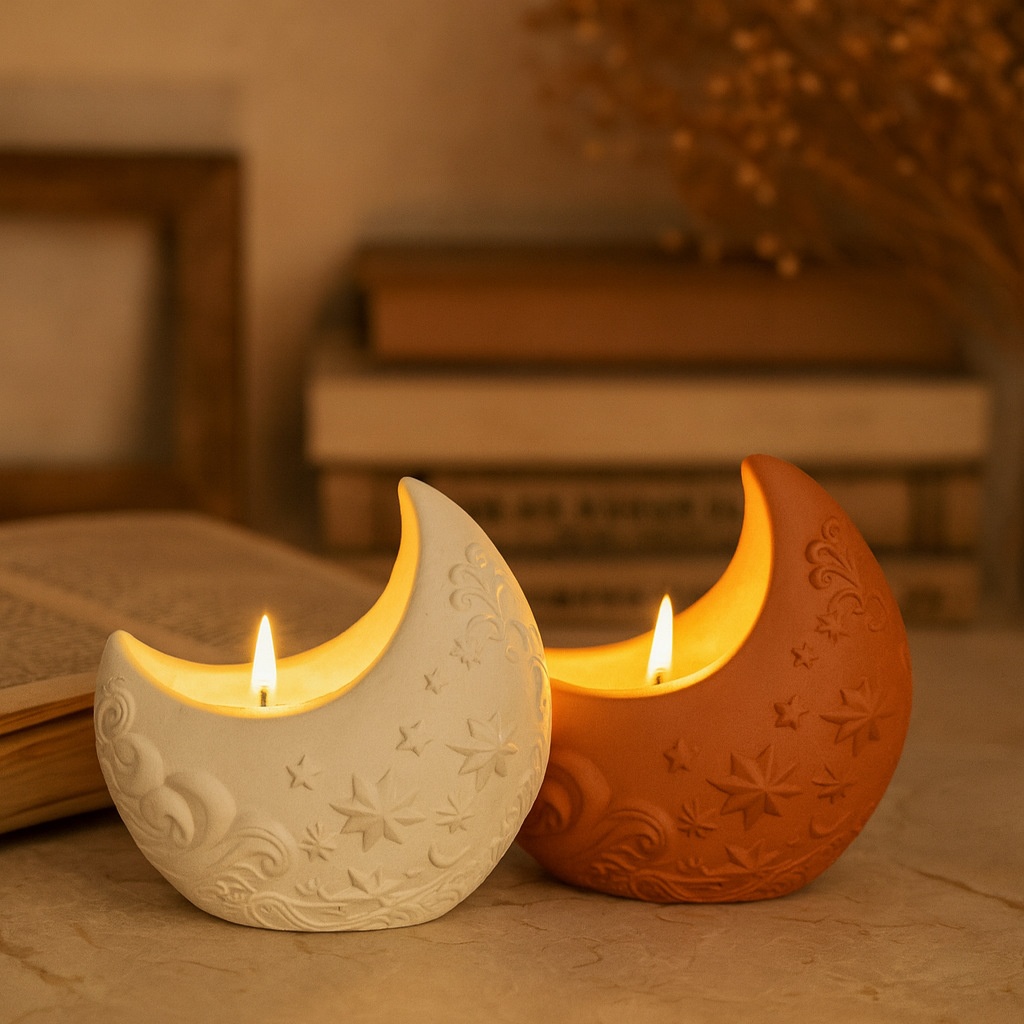 Forma 3D Księżyc z efektem rel – Candle Making Process recenzja i cena