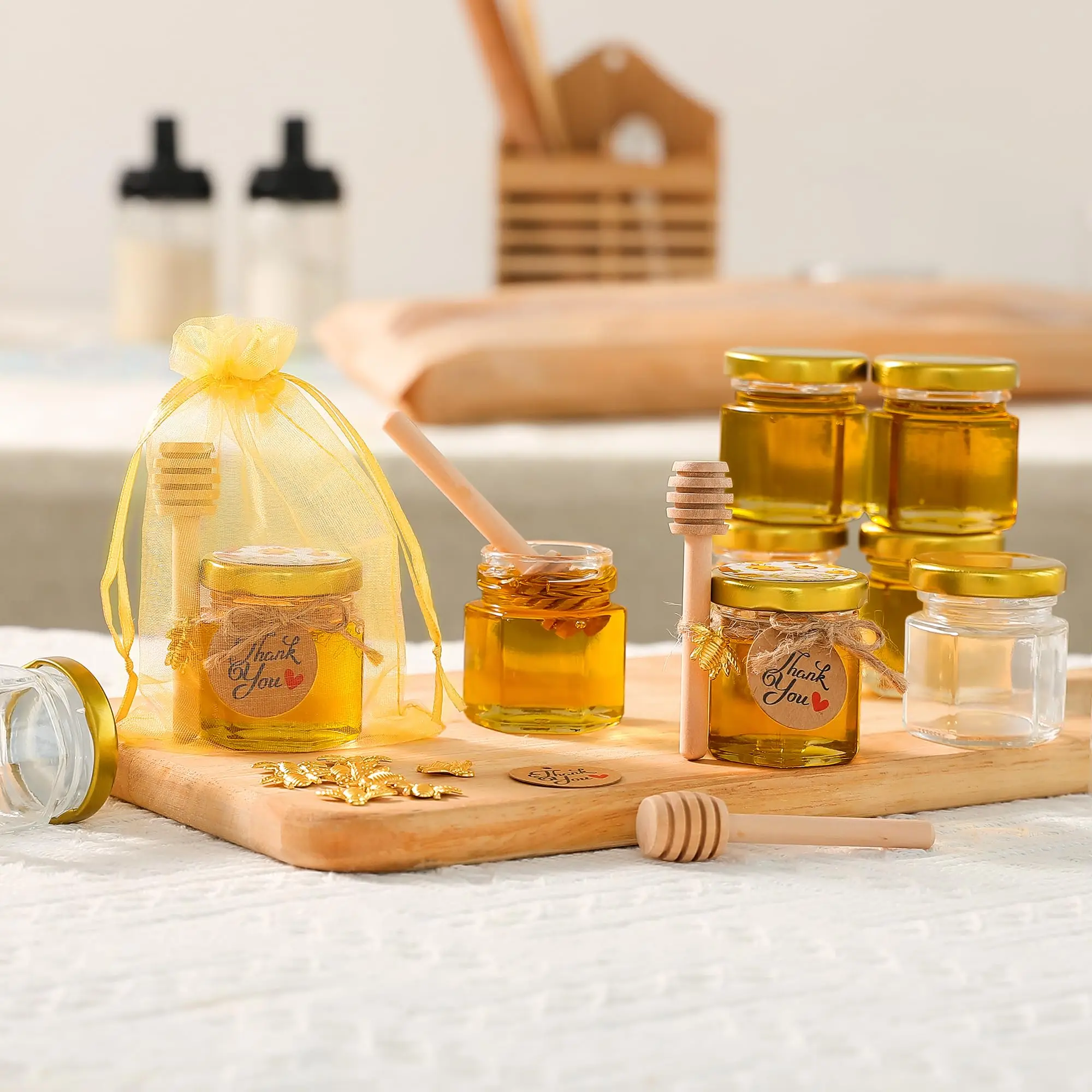 Szklane mini słoiczki na miód  – Candle Making Event recenzja i cena
