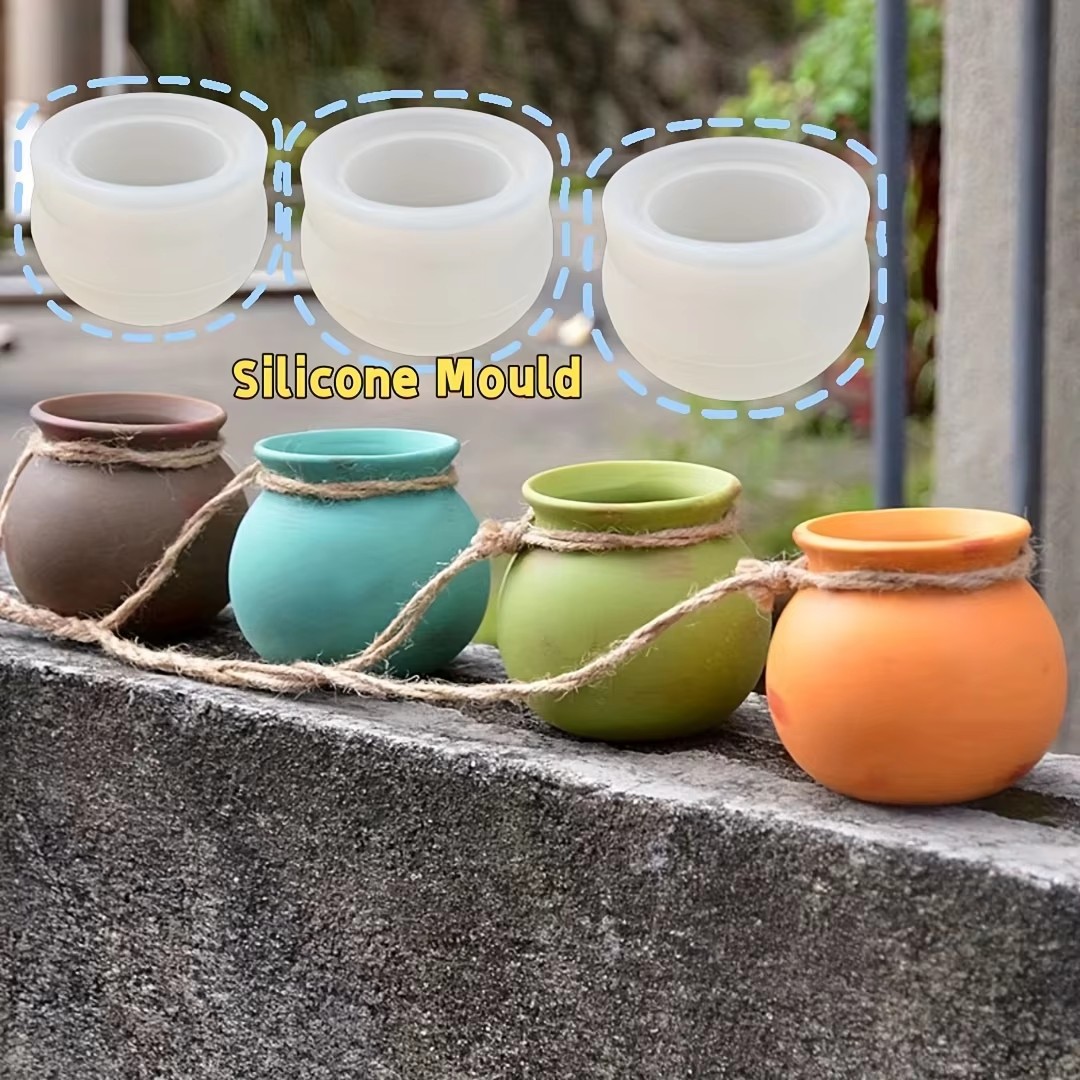 Silikonowe formy do doniczek,  – Candle Mold Silicone recenzja i cena
