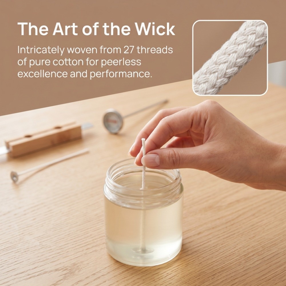 100 szt. Bezdymne, 100% bawełn – Soy Wax Pillar Blend recenzja i cena