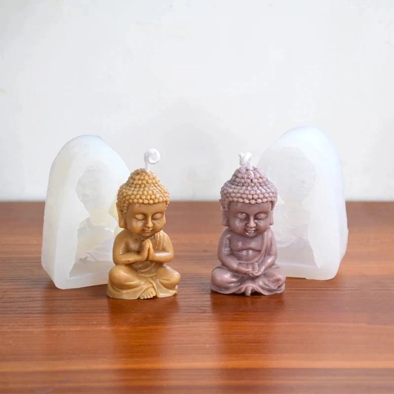 Forma silikonowa 3D Buddy do ś – Candle Making Process recenzja i cena