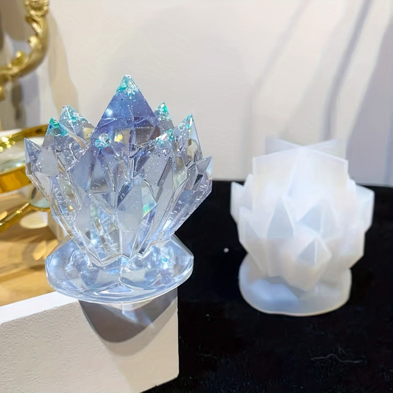 1 szt. Kryształowy klaster Dek – Candle Mold Silicone recenzja i cena