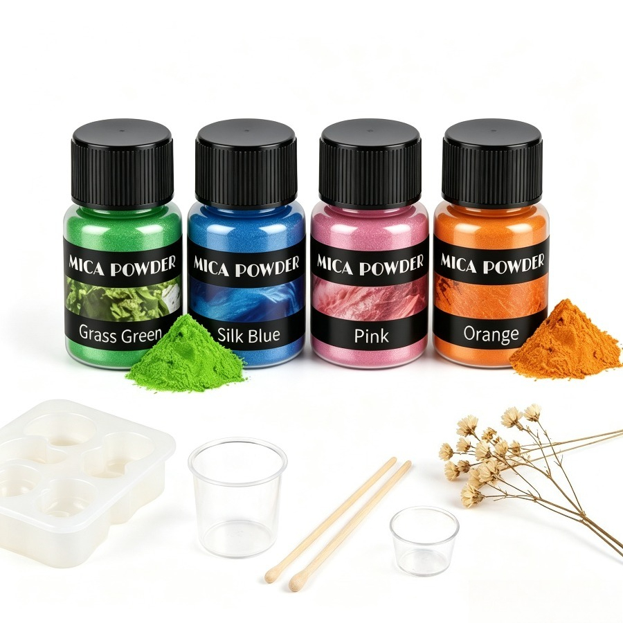 Zestaw pigmentów metalicznych  – Candle Making Process recenzja i cena