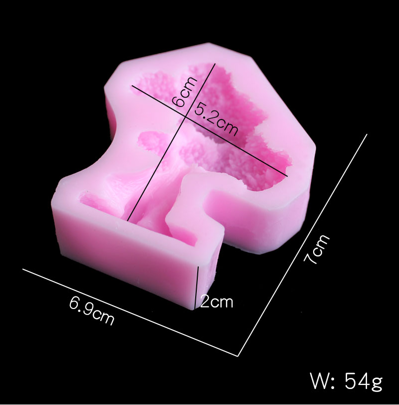 Sosna forma silikonowa DIY mię – Candle Mold Silicone recenzja i cena