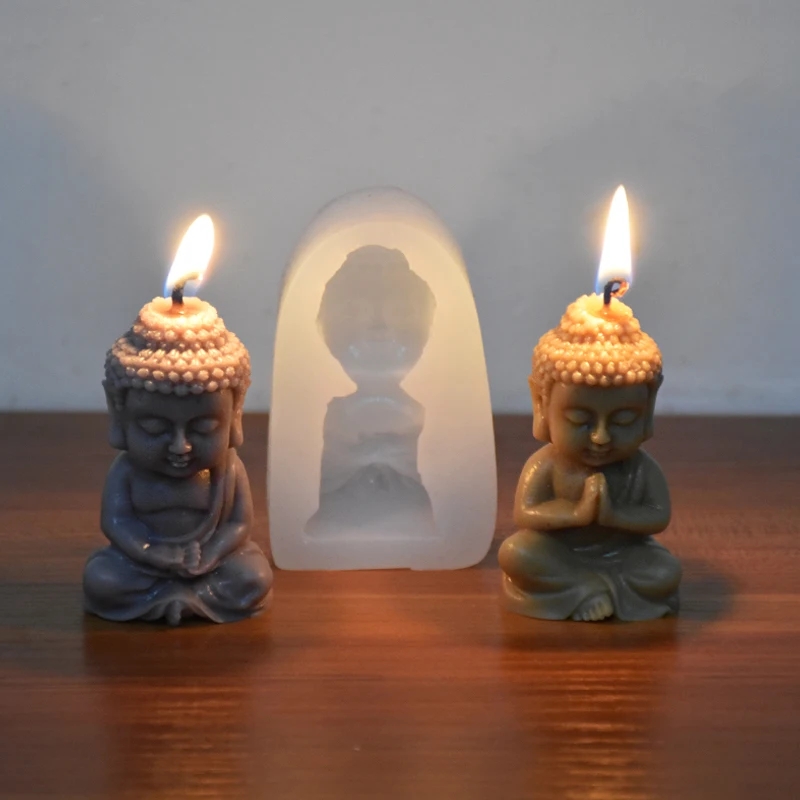 3D Budda Silikonowa forma do ś – Candle Making Process recenzja i cena